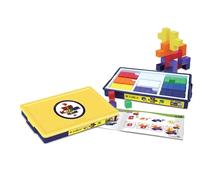 Magic Cube Cublo Big Monster, 64 blocchi magnetici a cubo e libro di attività, include un programma educativo unico con blocchi cubici