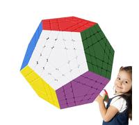 Magic Cube - Dodecahedron Brain Puzzle, 12 Side Educational Toy| Speed Game, Mental Exercise for Kids Adults, Logic Strategy Challenge, Problem Solving Training, Cognitive Development Skill Activity,