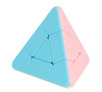 Magic Cube Puzzle - Cubo veloce senza adesivo, colori caramelle Macaron che girano lisci | Gioco educativo per principianti