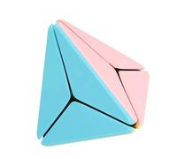 Magic Cube Puzzle - Cubo veloce senza adesivo, colori caramelle Macaron che girano lisci | Gioco educativo per principianti