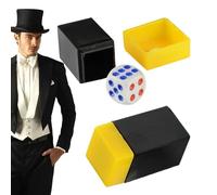 Magic Dice Trick | Magic Dice Game divertente cubo magia obbediente | classico punteggio cambiamento cubo trucco mentalismo cubo magico palcoscenico illusione puntelli giocattolo espediente