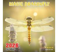 Magic Dragonfly Calendar 2026: A year of shimmering winged wonders