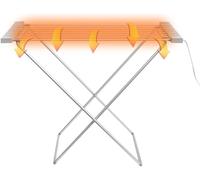 Magic Dry Stendino Elettrico Richiudibile 8 Barre Riscaldate 100W - Design Compa