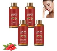 Magic Firming Body Oil, Luxury Glow Remedy Oil & Glow Oil per donne, braccia e petto, cosce e addome, supporto per collagene Skin Tightening Oil, Idrating & Moisturizing Magic Oil After Shower Care (4