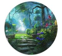 Magic Forest 1000 Pezzi Puzzle Giochi Di Puzzle Puzzle Circolare Puzzle Arte Bambini Decompressione E Regalo (67.5x67.5cm)