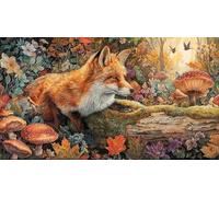 Magic-Forest Jigsaw Puzzle impossibili 1000Pcs Decorazione per la casa. Giochi di Rilassamento e Intelletto per Adulti e Bambini da 12 Anni 75x50cm/1000pcs