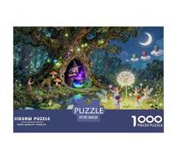 Magic Forest Puzzle in Legno Impermeabile DIY Puzzles Da 1000 Pezzi Per Adulti Divertenti Giochi Di Impegnativi
