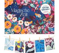 Magic Garden Seeds Calendario dell'Avvento con Semi Bio - Tripudio di Fiori Selvatici - 1 pz.