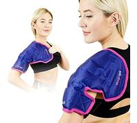 Magic Gel Borsa Ghiaccio per Spalla - Gel Riutilizzabile Flessibile e Duraturo - Fascia Refrigerante per Riabilitazione Spalla Destra o Sinistra -Taglia Unica