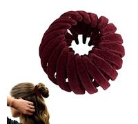 Magic Hair Clips | Ponytail Hair Claw Clip - Three Rows Of Teeth Styling Supplies For Making Ponytail, Bun Bird Nest Magic Hair Clip Fo, And Hairpin For Long Short Curly Straight Hair