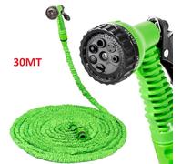 MAGIC HOSE POMPA GIARDINO ALLUNGABILE ESTENSIBILE 7,5 15 22 30 45 60 MT PISTOLA