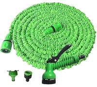 MAGIC HOSE Tubo flessibile da giardino, 15 m, in plastica/gomma, 7 volte, 8 bar, 0,68 kg, 1 pezzo