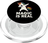 Magic Is Real Unicorn Positivity Graphics PopSockets PopGrip per MagSafe