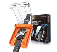 MAGIC JOHN 2 pellicole protettive per Apple Watch S10/S11 da 46 mm, [Automatic Align Tech] pellicola protettiva flessibile autorigenerante, in morbido TPU, HD, trasparente, senza bolle, antigraffio
