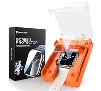 MAGIC JOHN 2 pellicole protettive per Apple Watch Series 9/8/7 da 45 mm, [Automatic Align Tech] pellicola protettiva flessibile autorigenerante, in morbido TPU, HD, trasparente, senza bolle