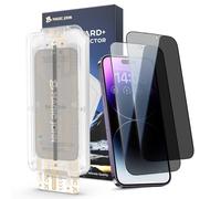 MAGIC JOHN 2 pezzi per iPhone 14 Pro Max per aggiornamento pellicola protettiva (6,7 pollici), angolo di protezione a 25 gradi, semplice, facile installazione, strumento di fissaggio, compatibile con