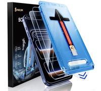 MAGIC JOHN Pellicola Vetro Temperato per iPhone 17 Pro, Durezza 9H Vetro Temperato, Rimozione Automatica Della Polvere, Installazione Rapida, Senza Bolle, HD Chiaro, 2 Pezzi