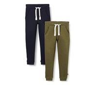 MAGIC KIDS WEAR Sweat pant (2-pack), Pantaloni Tuta Bambini e ragazzi, 2er Pack Dark Olive (954), 5 anni