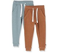 MAGIC KIDS WEAR Sweat pant (2-pack), Pantaloni Tuta Bambini e ragazzi, 2er Pack Toffee (236), 128 (8 anni)