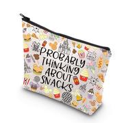 Magic Kingdom, borsa per il trucco Magic Kingdom Snack Goal, idea regalo per bevande e alimenti, borsa da viaggio con scritta in lingua inglese "Happiest Place On Earth", Informazioni su Snacks Uk