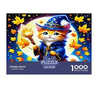 Magic Kitten 1000 Pezzi Puzzle Classici Per Adulti E Bambini Da 14 Anni E Più Giochi Del Cervello Sfida Impossibile - Regalo Per Amore E Amico 52x38cm/1000pcs
