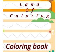 Magic Land Of Coloring bold and easy coloring book: 50 fun ilustration of animals