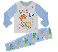 Magic Light Zog Premium Velour Patch 100% cotone Pigiama a maniche lunghe, Zog Lungo, 4-5 Years