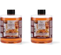 Magic Lights Arancio Cannella Ricarica DIFFUSORI, Arancione, 500 ML (Confezione da 2)