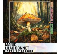 Magic Lilac Bonnet Calendar 2025: 15 Months of Whimsy and Charm October 2024 to December 2025 Capturing the Allure of Lilac Bonnets Perfect for ... in Large Size 8.5 x 8.5 Ideal Gifts