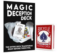Magic Makers Magic Deception Deck - Color Changing Magic Card Trick