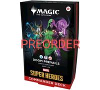 Magic Marvel Commander Deck "Doom Prevails" Inglese Sigillato Grixis Preordine