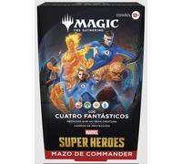 Magic Marvel Commander Deck "Los Cuatro Fantásticos" Spagnolo Spanish Preorder