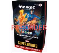 Magic Marvel Commander -Fantastici Quattro- Deck Sealed Mazzo ITA Preorder