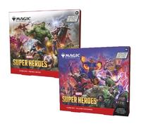 Magic Marvel Set 2 Scene Box Heroes United + Villains Unleashed ENG English