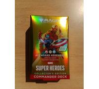 Magic Marvel Super Heroes Avengers Assemble Commander Collector's Edition Sealed