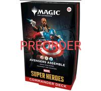 Magic Marvel Super Heroes Avengers Assemble Commander ENG Sigillato Preordine