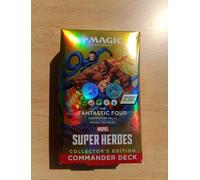 Magic Marvel Super Heroes "Fantastic Four" Commander Collector's Edition Sealed