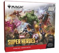 Magic Marvel Super Heroes "Heroes United" Scene Box English Sealed Mtg