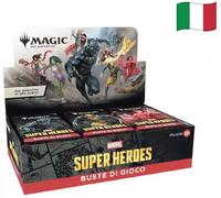 Magic Marvel Super Heroes Play Booster Box Display Sealed ITA Preorder