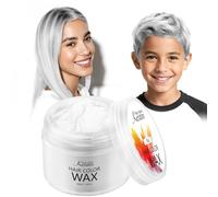 Magic Master Keratina Bianco Gel Colorato per Capelli Uomo e Donna Lavabile, Colore Temporaneo Capelli per Bambini, Colore Capelli Temporaneo, Crema Colorata Capelli per Feste o Cosplay