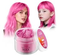 Magic Master Keratina Rosa Gel Colorato per Capelli Uomo e Donna Lavabile, Colore Temporaneo Capelli per Bambini, Colore Capelli Temporaneo, Crema Colorata Capelli per Feste o Cosplay