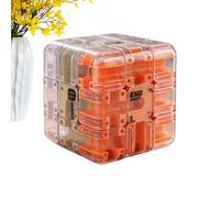 Magic Maze Cube puzzle cubo labirinto puzzle gioco logico per lo sviluppo precoce didattici D labirinti per bambini, ragazze, viaggi, auto, feste, classi
