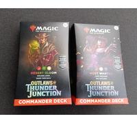 Magic Mazzi Commander Most Wanted+Desert Bloom Outlaws Thunder Junction English