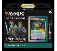 Magic Mazzo Commander Food and Fellowship Signore degli Anelli Inglese Frodo Sam