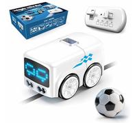 Magic Mini RC Bus,2026 Upgraded Remote Control Sensor Car,Auto-Avoidance Line Trace Magic Car That Follows Drawn,Smart Controlled Toy Bus with Expressions & 4 Play Modes,for Boys & Girls(Bianco)