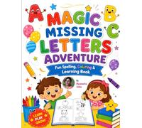Magic Missing Letters Adventure: Fun Spelling, Coloring & Learning Book