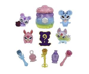 Magic Mixies Confezione 5 Piccoli compagni misteri Mixlings Include 5 Mixlings esclusivi con Un Calderone Arcobaleno Unico, Compreso Un mistero Mixling da scoprire in questo Calderone.