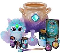 Magic Mixies Magical Misting Cauldron with Interactive 8 inch Blue Plush Toy