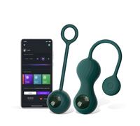 Magic Motion Crystal Duo Smart Kegel Vibrator with Weight Set