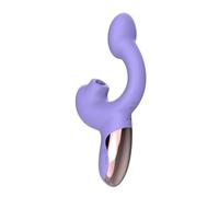 Magic Motion Magic Ponder - vibratore rabbit 2in1 - silicone viola